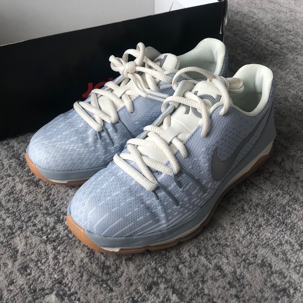 Nike youth KD 8 Basketball shoes gray